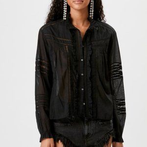 Isabel Marant Metina High Neck Blouse